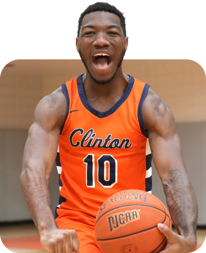 Men's basketball student.